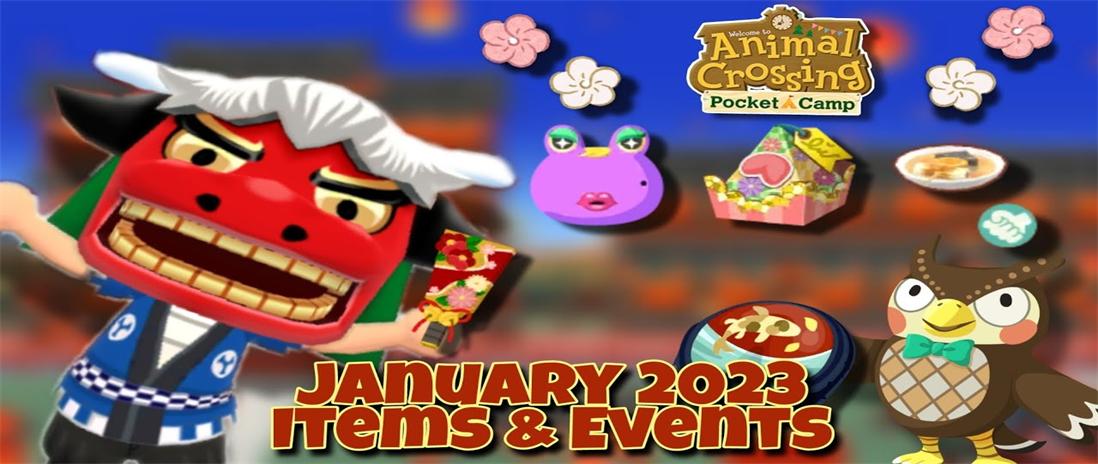 Check out ACNH January Update 2023 - Events, Seasonal Items, DIY Recipes, Critters, Changes