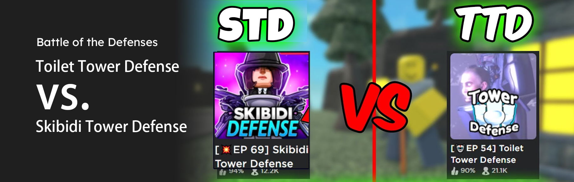 Battle of the Defenses: Toilet Tower Defense vs. Skibidi Tower Defense