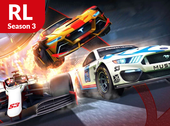 Let's check out Season 3 Rewards of Rocket League