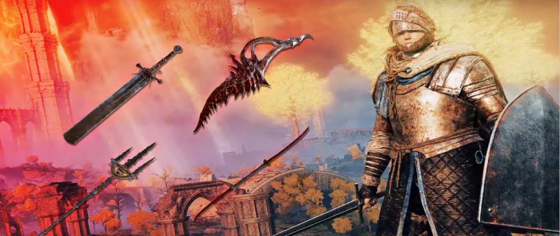 Top 10 weapons for Elden Ring Arcane build after 1.09 update
