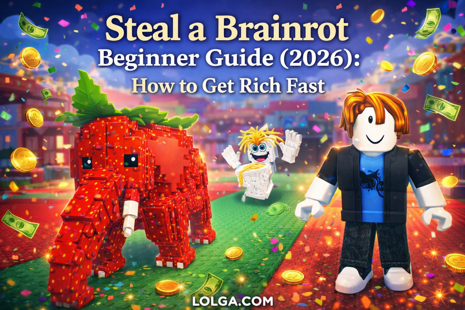 Steal a Brainrot Beginner Guide (2026) – How to Get Rich Fast