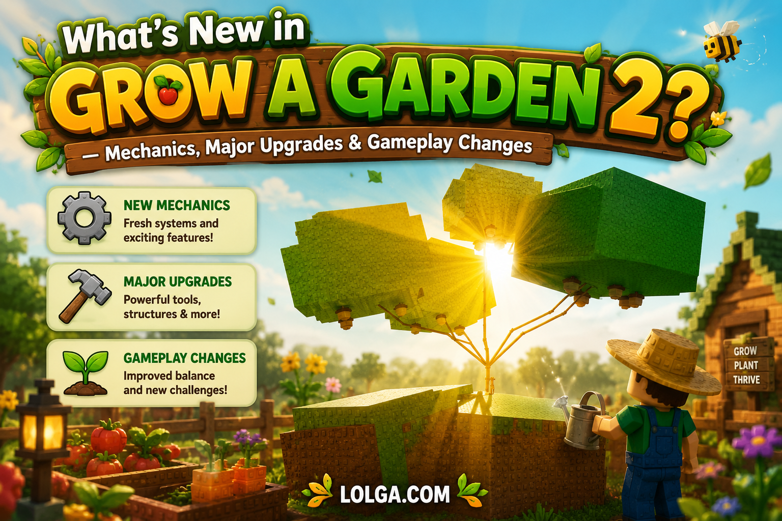 What’s New in Grow a Garden 2? — Mechanics, Major Upgrades & Gameplay Changes