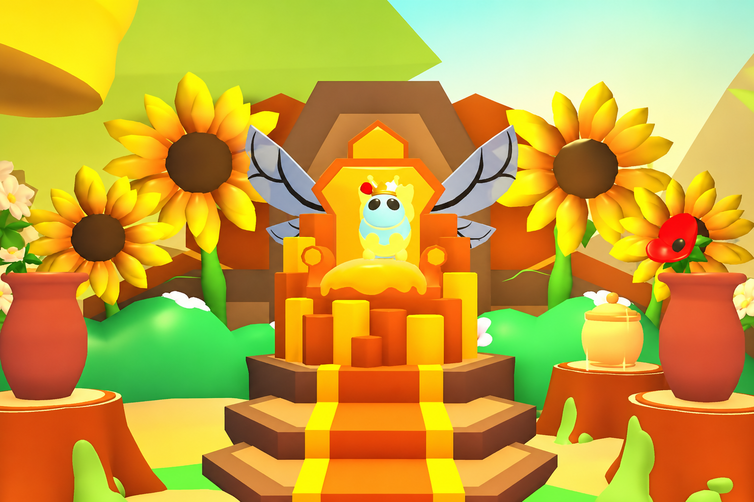 Adopt Me Bee Pass Rewards: Sunflower Friend & Violet Friend