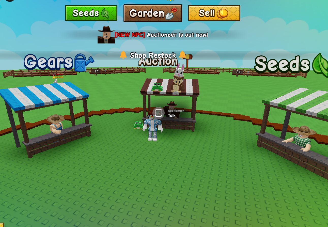 Auction Stand Guide |Grow a Garden 2 Wiki