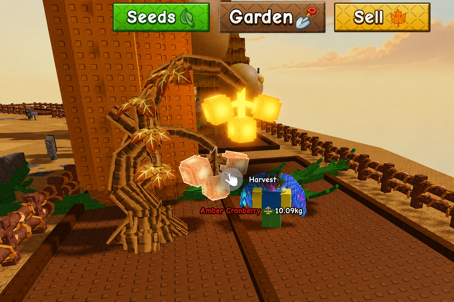 Grow a Garden 2 Amber Cranberry: Unknowingly gaining Amber Mutation