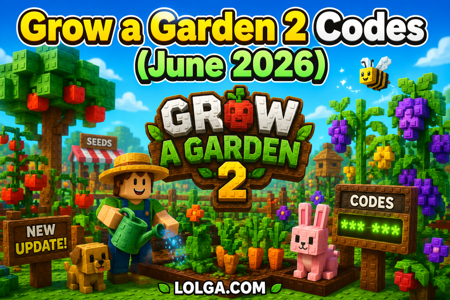 Grow a Garden 2 Codes (June 2026)