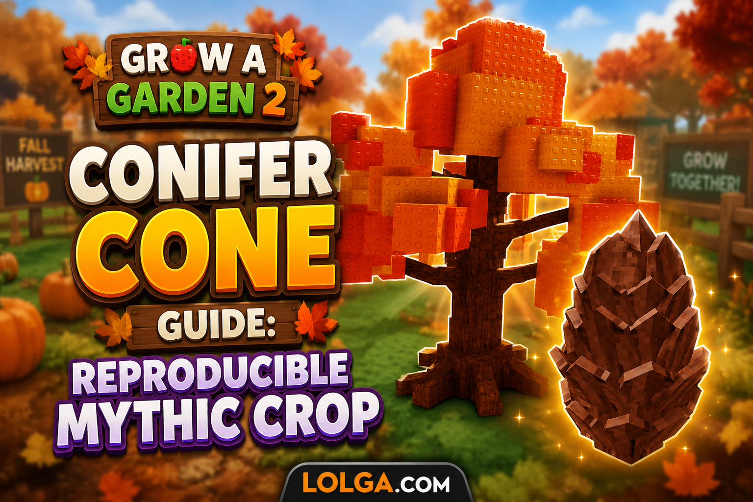 Grow a Garden 2 Conifer Cone Guide: Reproducible Mythic Crop