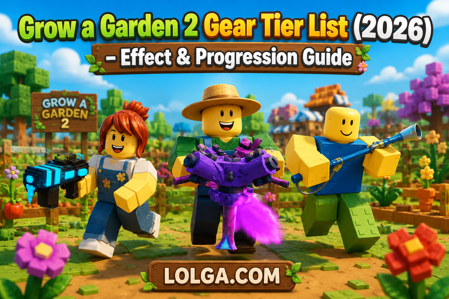 Grow a Garden 2 Gear Tier List (2026) – Effect & Progression Guide