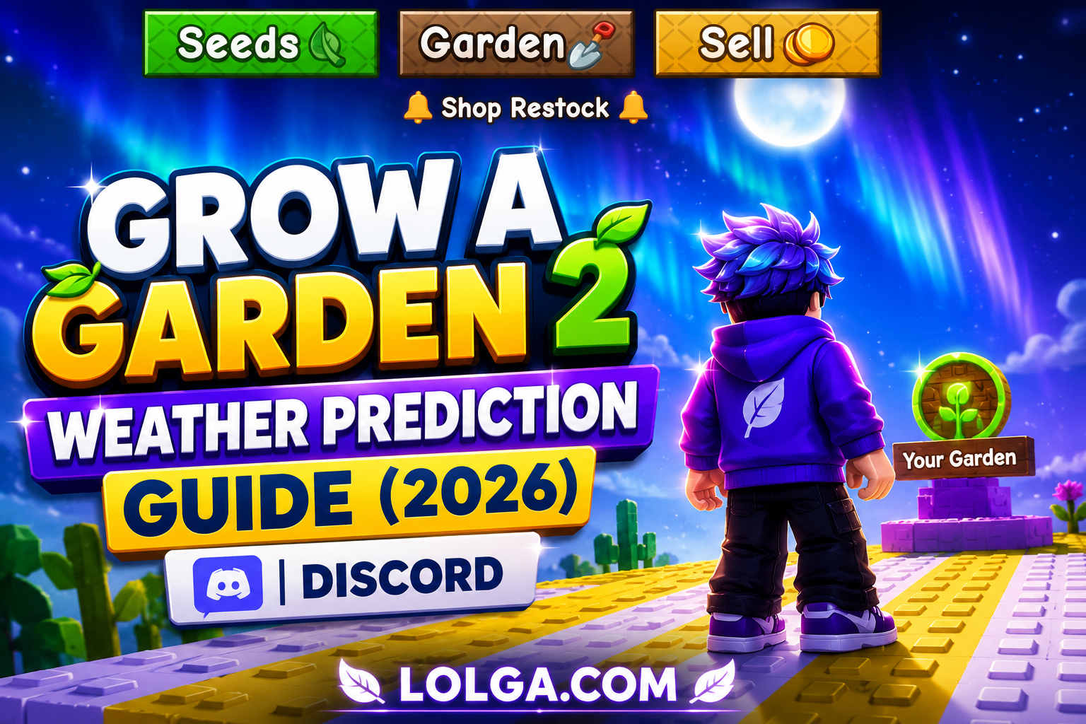Grow a Garden 2 Weather Prediction Guide (2026) |Discord
