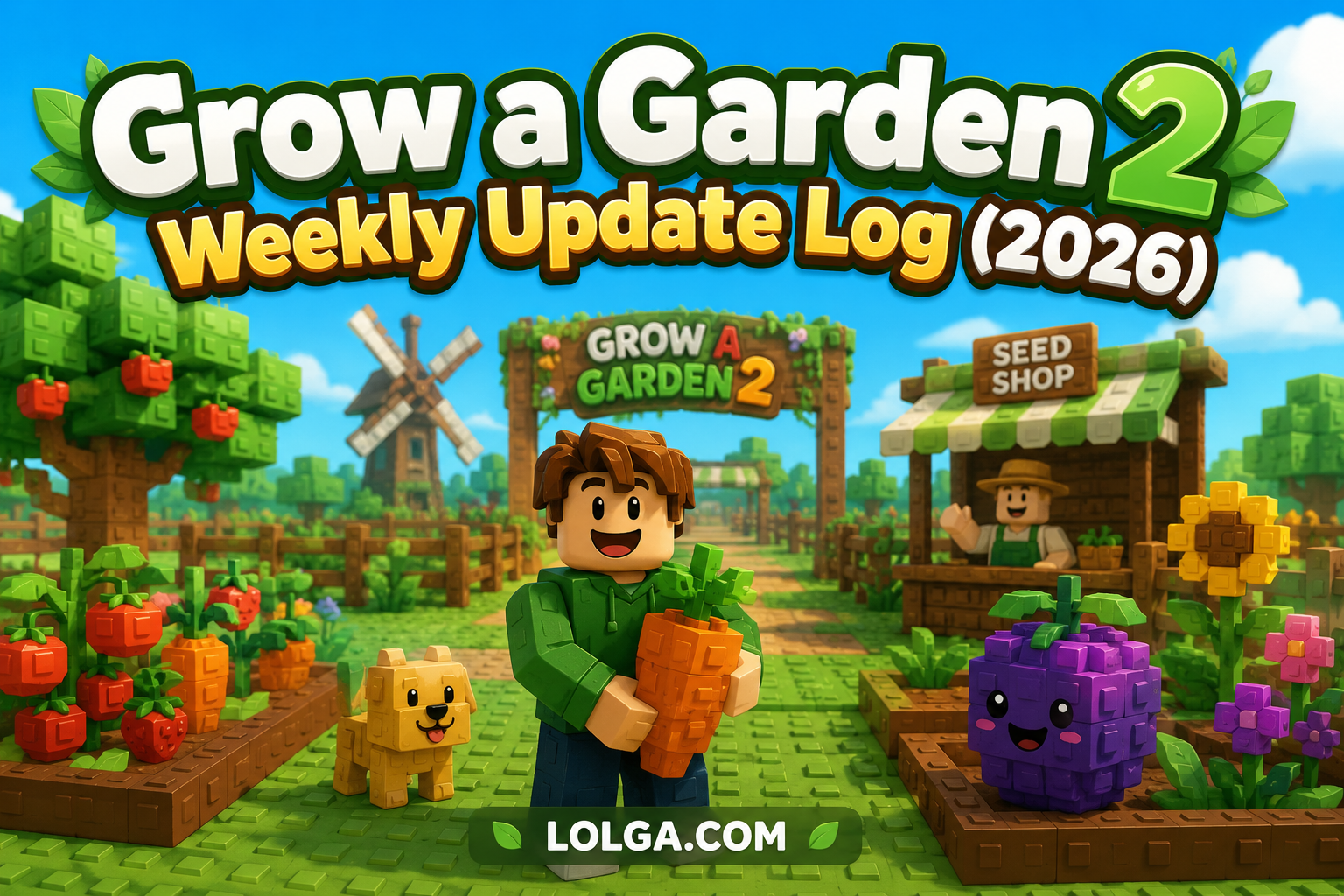 Grow a Garden 2 Weekly Update Log (2026)