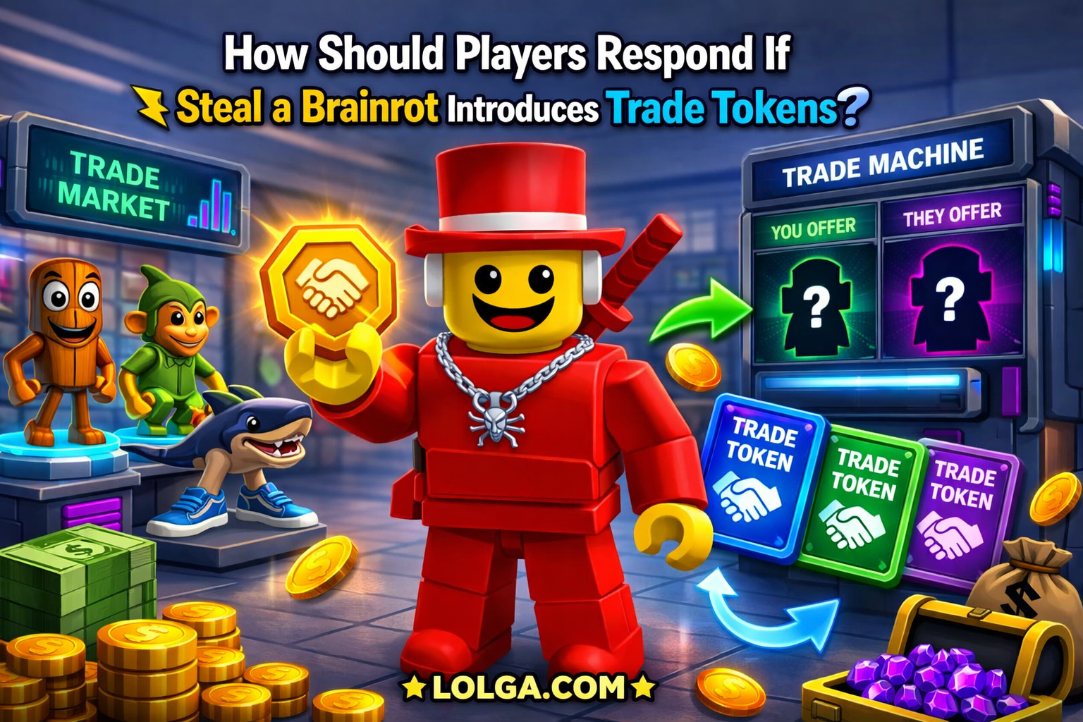 How Should Players Respond If Steal a Brainrot Introduces Trade Tokens?