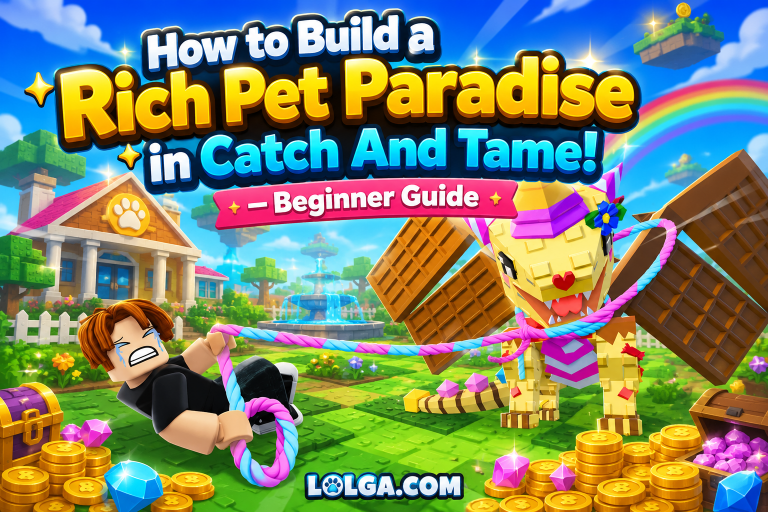 How to Build a Rich Pet Paradise in Catch And Tame! — Beginner Guide