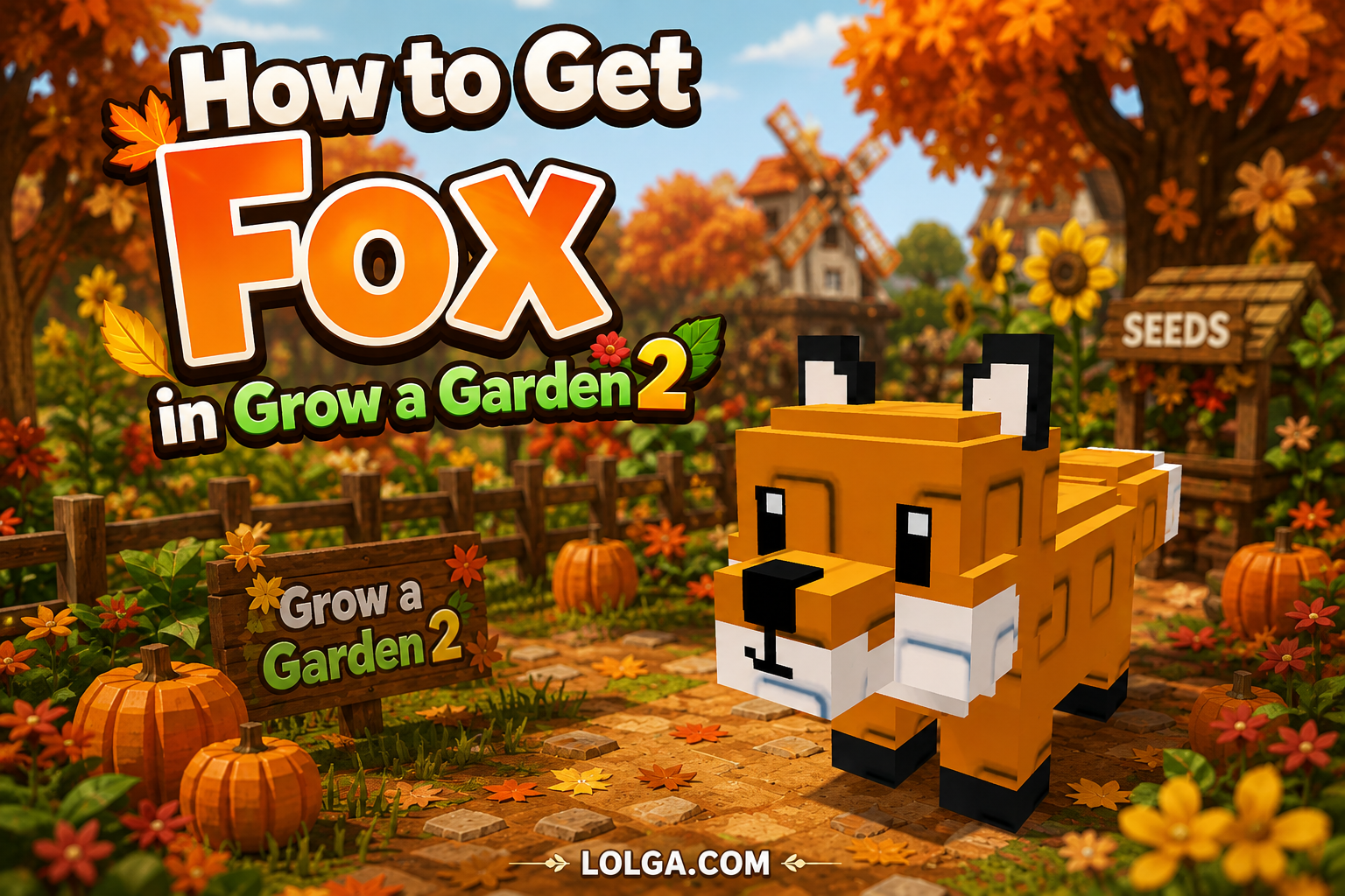How to Get Fox in Grow a Garden 2
