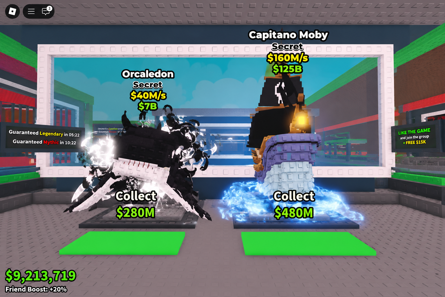 How to Get Orcaledon and Capitano Moby in Steal a Brainrot