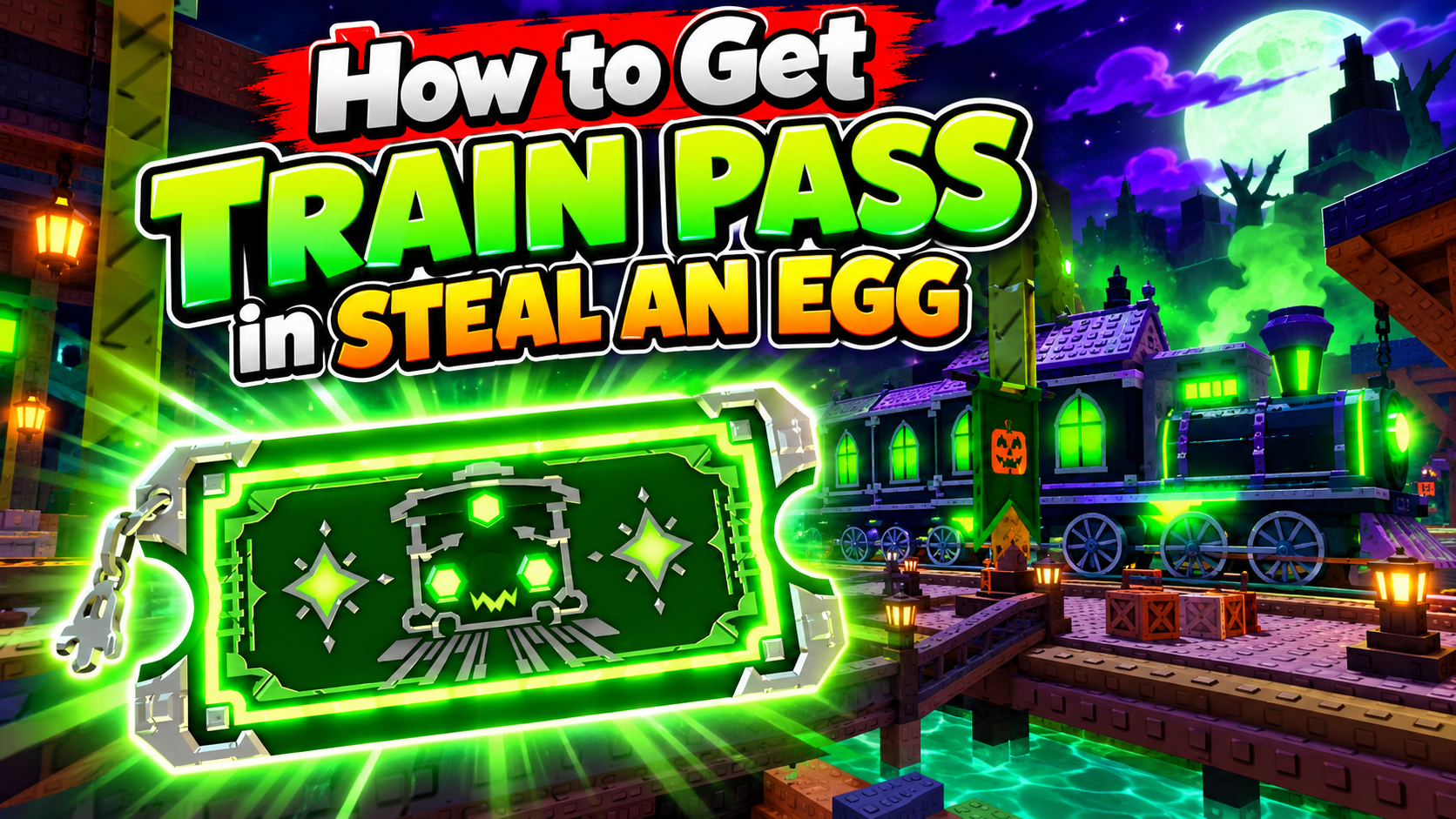 How to Get Train Pass in Steal an Egg (2026) – Phantom Express Ticket Guide