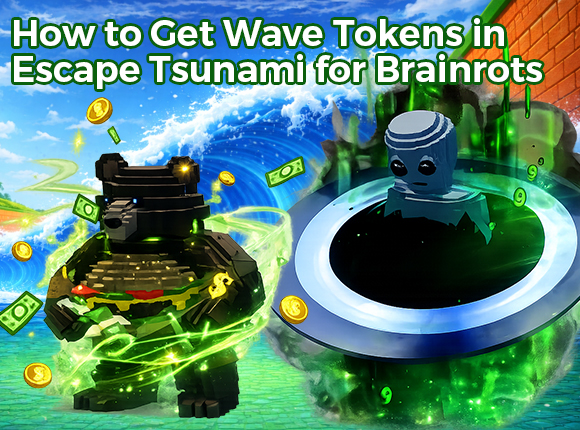 How to Get Wave Tokens in Escape Tsunami for Brainrots