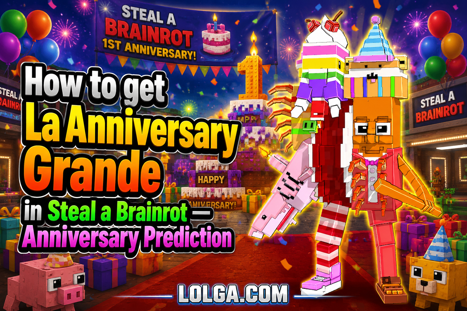 How to get La Anniversary Grande in Steal a Brainrot — Anniversary Prediction