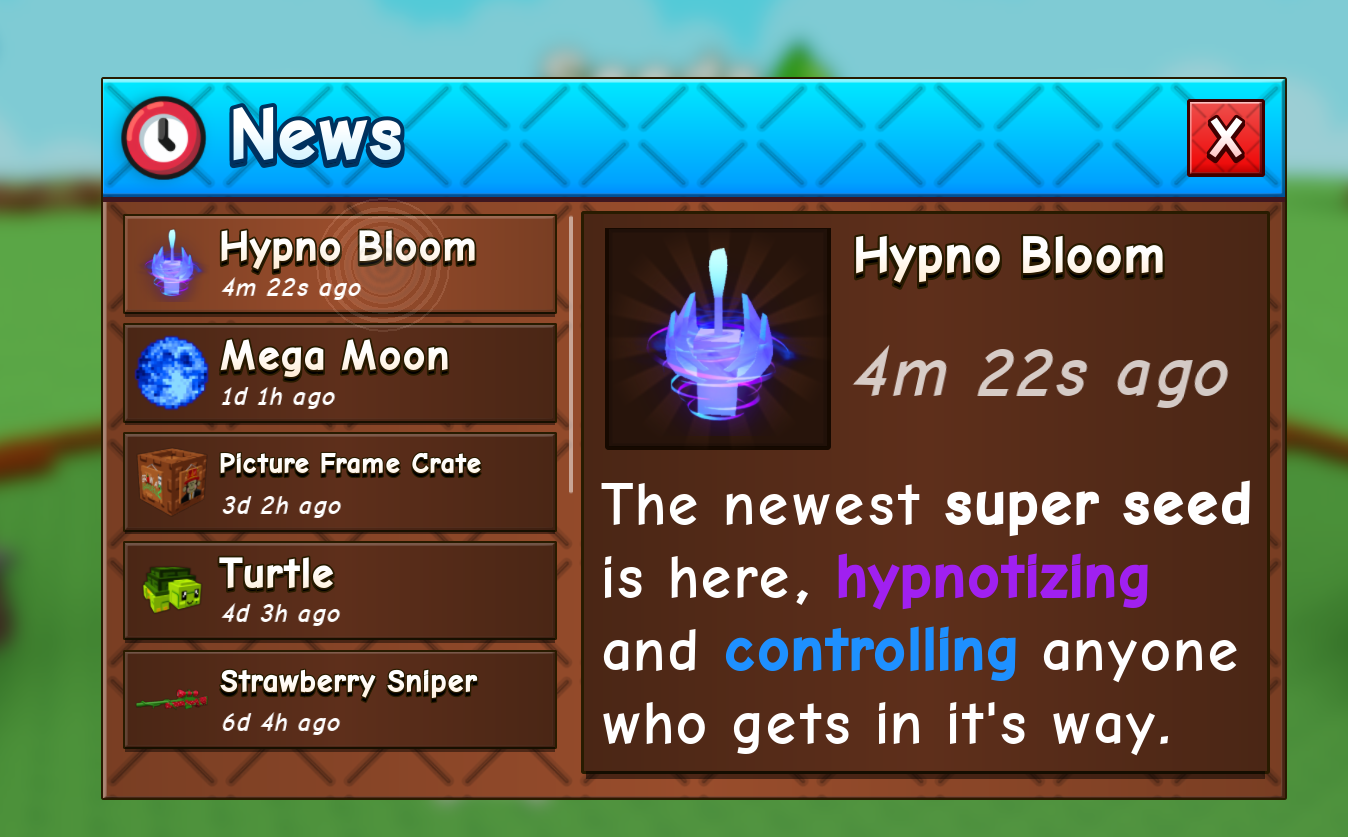 Hypno Bloom in Grow a Garden 2 (2026) – Effects & How to Get