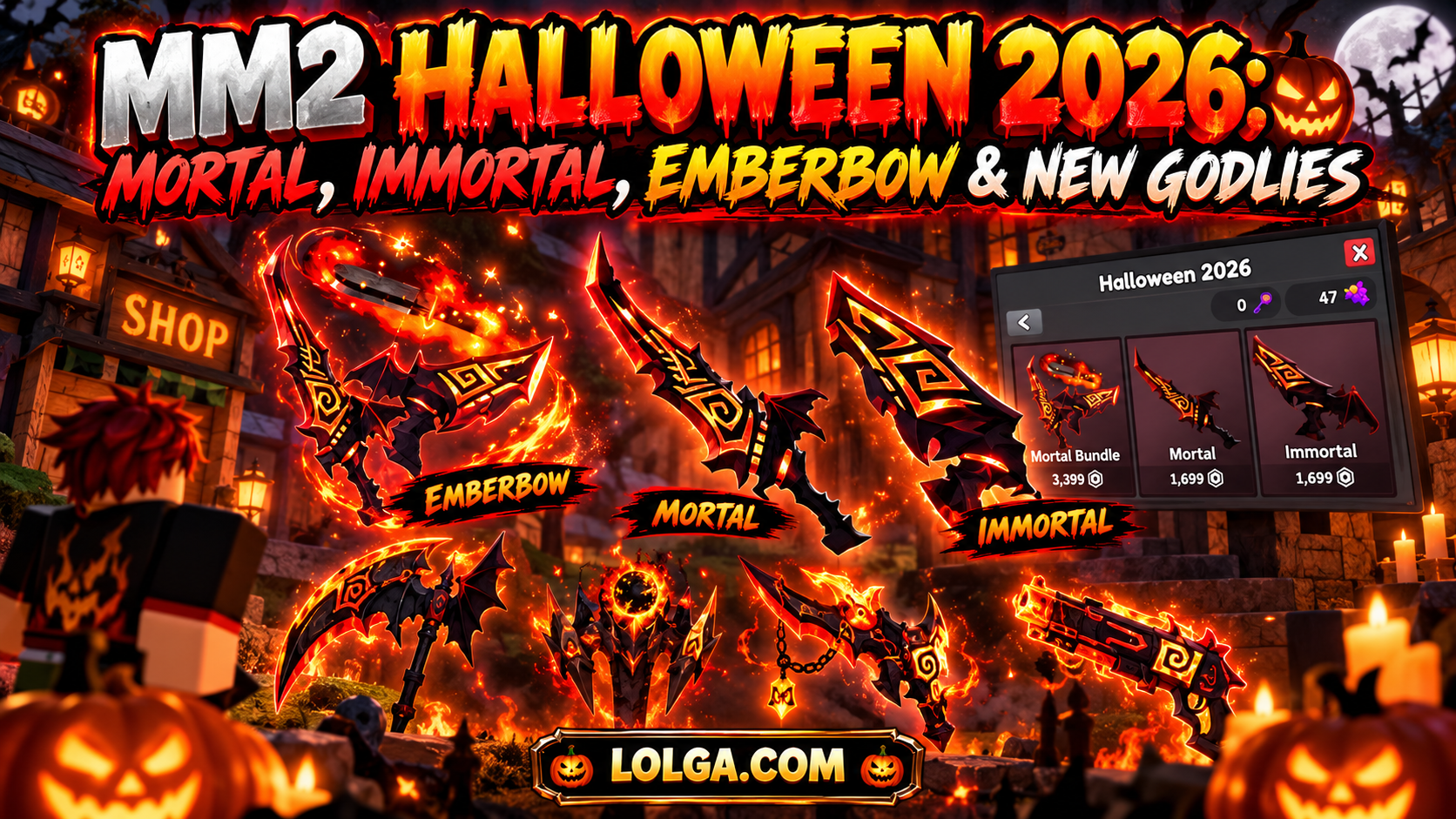 MM2 Halloween 2026: Mortal, Immortal, Emberbow & New Godlies
