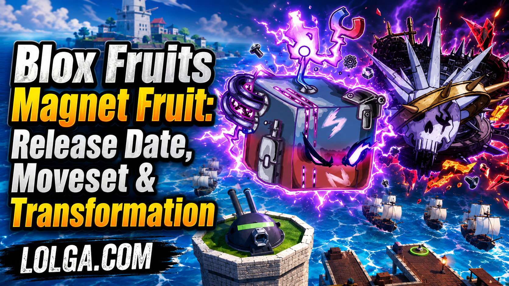 Blox Fruits Magnet Fruit: Release Date, Moveset & Transformation