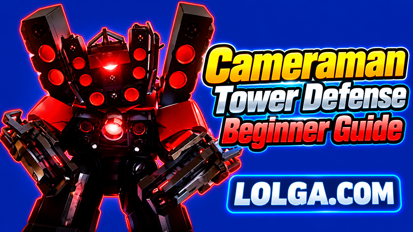 Cameraman Tower Defense Beginner Guide (2026)