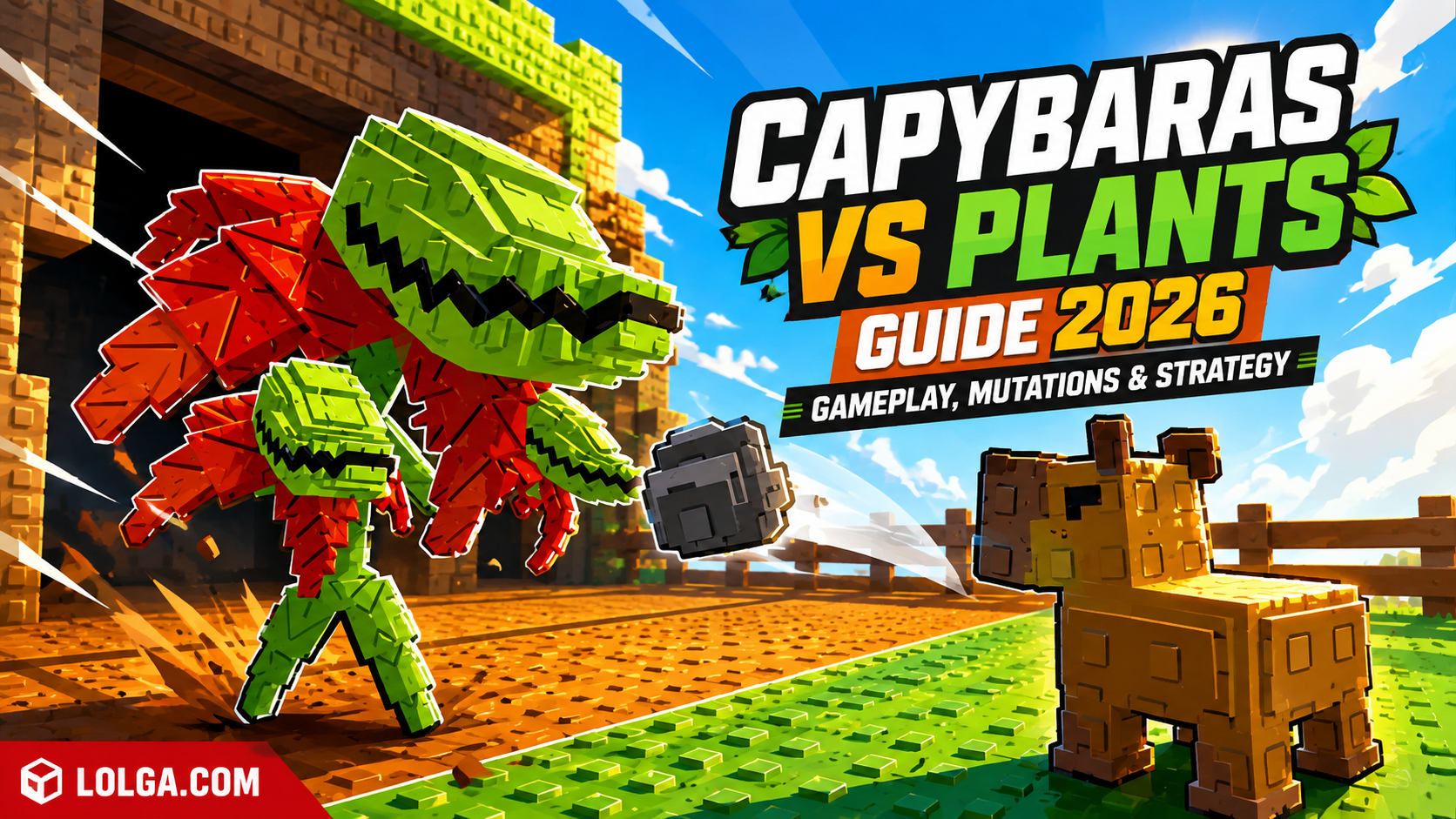 Capybaras VS Plants Guide 2026: Gameplay, Mutations & Best Strategies
