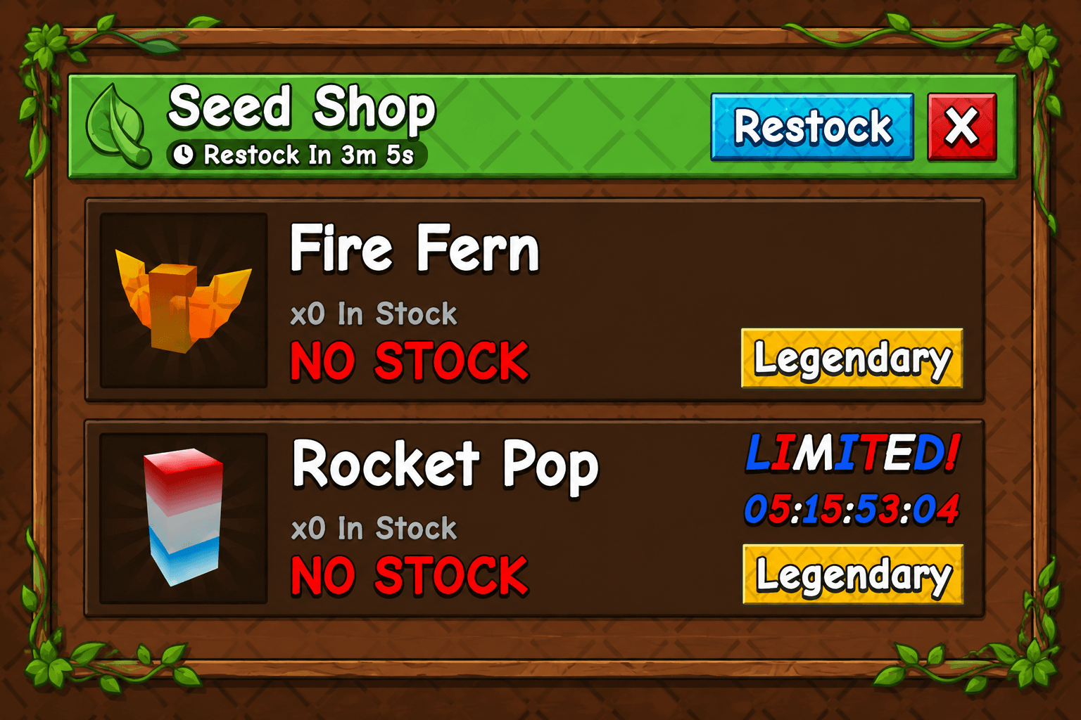 Fire Fern & Rocket Pop in Grow a Garden 2 (2026) | How to Get, Effects & Value Guide