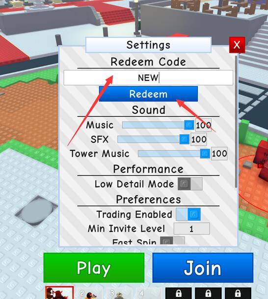 Retro Tower Defense codes