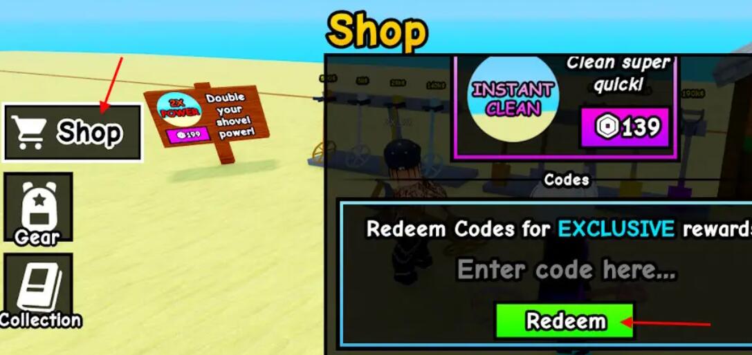 How to Redeem Dig and Clean Codes
