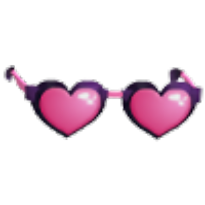 Pink Heart Glasses Values