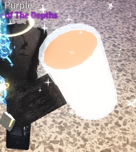 Sparkling Shiny Glass of Milk Values