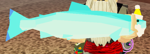 Sparkling Shiny Santa Salmon Values
