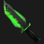Green Flaming Knife Values