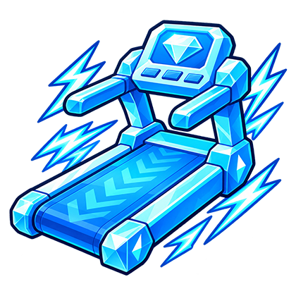 +1 Speed Monkey Escape Shop Diamond Treadmill
