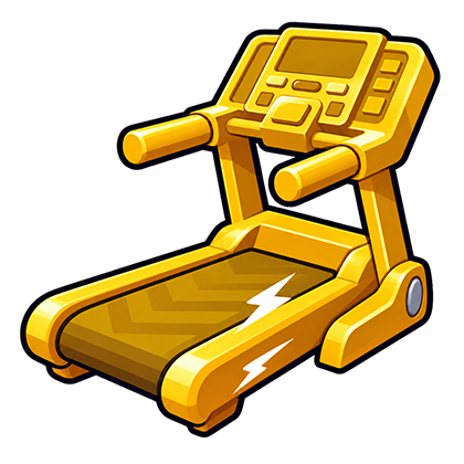 +1 Speed Monkey Escape Shop Gold Treadmill