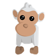thumbnail image 2 of ADOPT From ME - FR Albino Monkey - Trusted Store - Role Playing Video Game Item 2 of 6