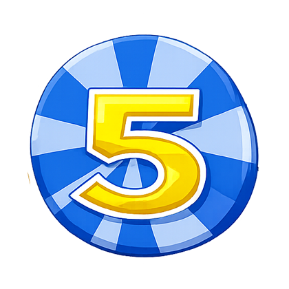 Adopt Me 2022 Birthday 5 Badge