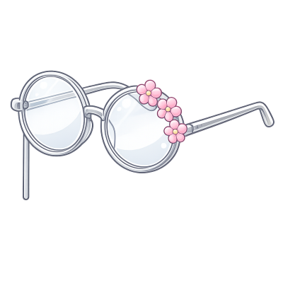 Adopt Me Cherry Blossom Glasses