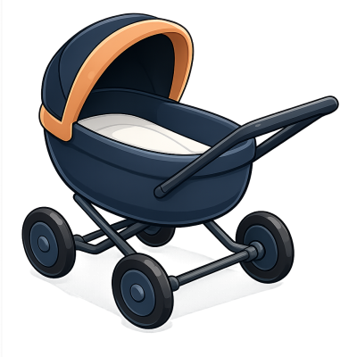 Adopt Me Cradle Stroller