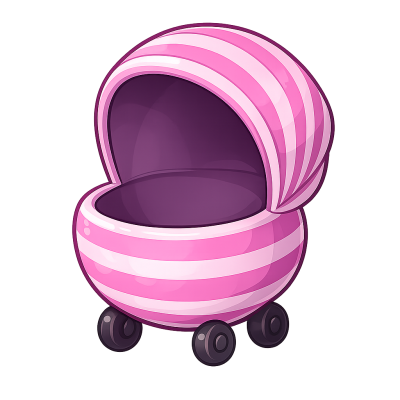 Adopt Me Easter Egg Stroller