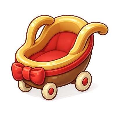 Adopt Me Egg Basket Stroller