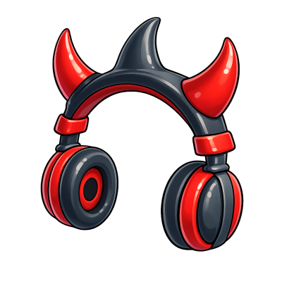 Adopt Me Evil Headphones