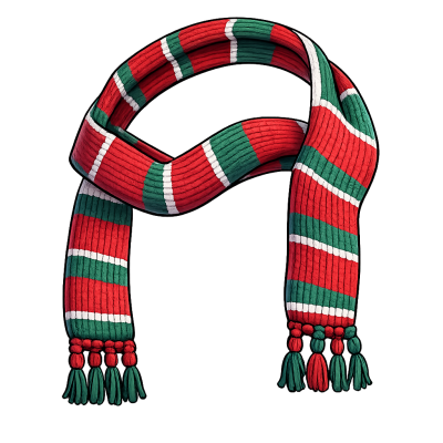 Adopt Me Festive Striped Scarf