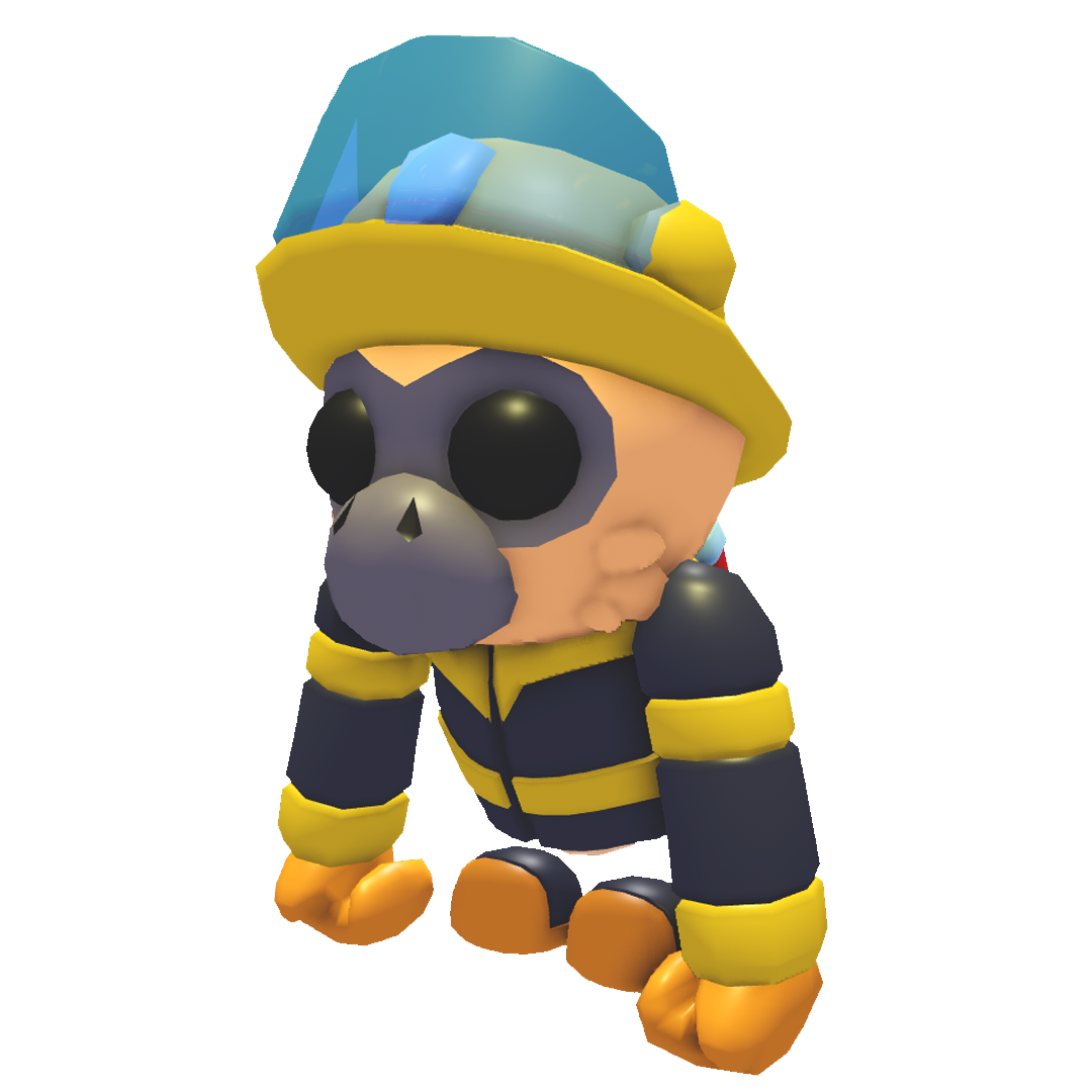 Adopt Me All Server Firefighter Gibbon