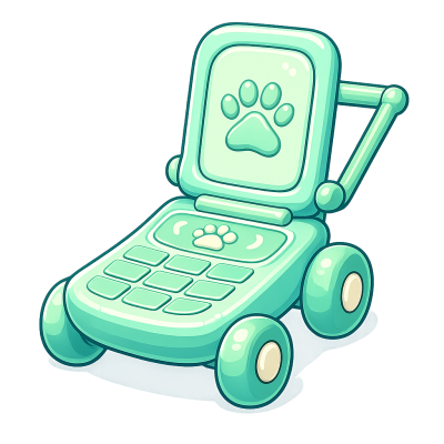 Adopt Me Flip Phone Stroller