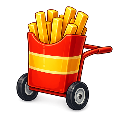 Adopt Me French Fries Stroller