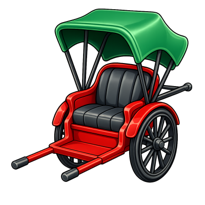 Adopt Me Lunar New Year Rickshaw Stroller