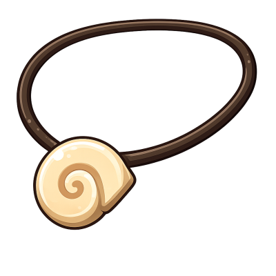 Adopt Me Nautilus Shell Necklace