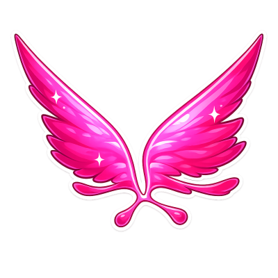 Adopt Me Pink Butterfly Wings