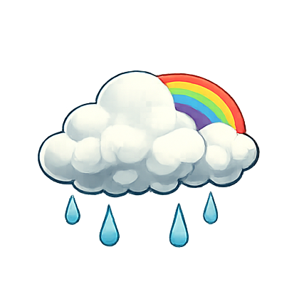 Adopt Me Rain Cloud Hat